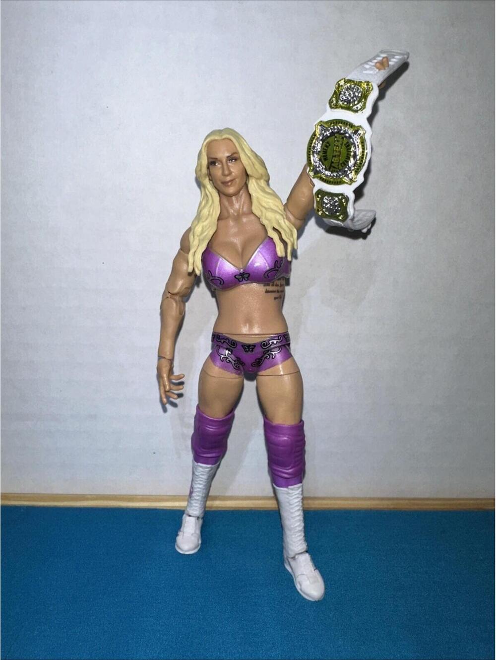 WWE Charlotte Flair Elite Collection Action Figure with Accessories